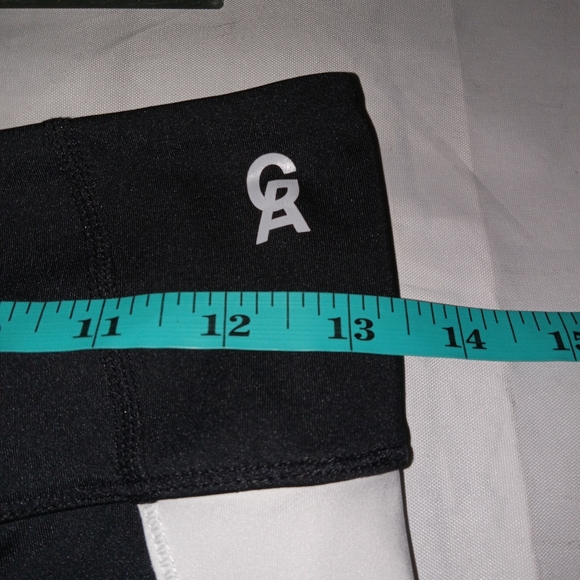 Good American Black/ White Colorblock Leggings 2 - Picture 10 of 11